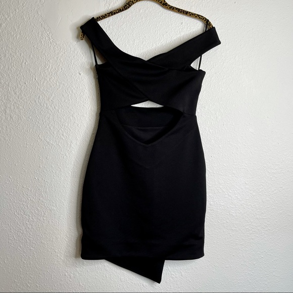 BEC & BRIDGE Nile Serpent Black Cutout Mini Dress - Picture 6 of 10